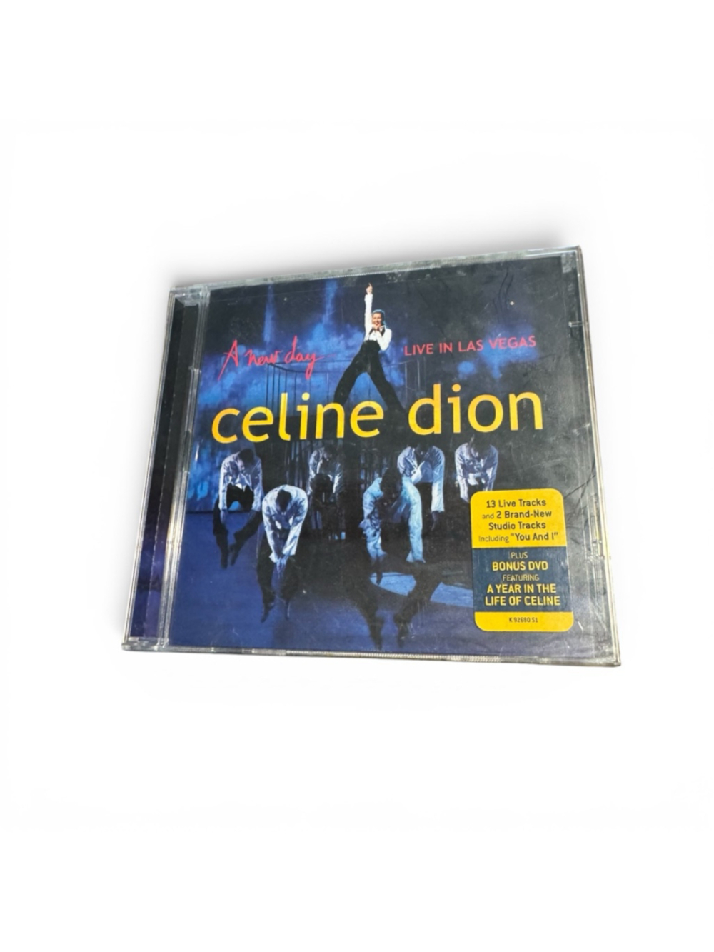 Celine Dion A New Day Live In Las Vegas CD Blue Yellow One Size New Sealed